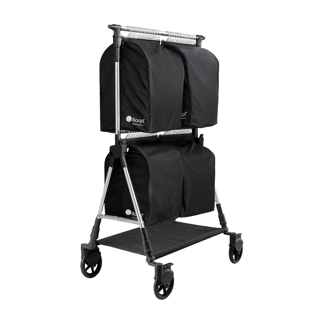 Soopl Borsa Fashion Piccola 25 Grucce per Trolley