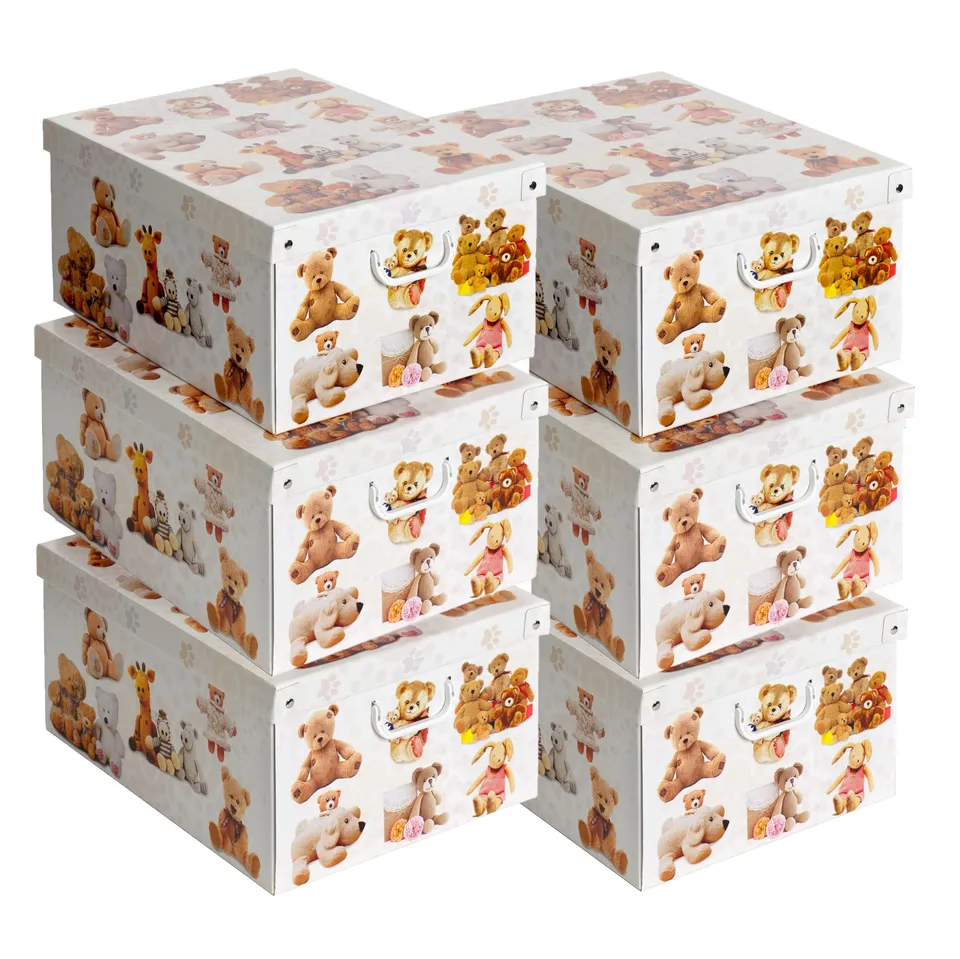 Lavatelli Organizing set 6 scatole armadio 39x50x24 cm cartone