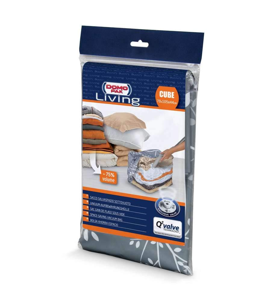 Domo Pak Living sacchi sottovuoto viaggio large 50x70 cm set 2 pezzi