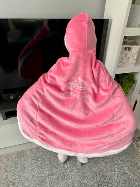 Kanguru Unicorn Mantella Pile 100x130 cm Bianco Bambini
