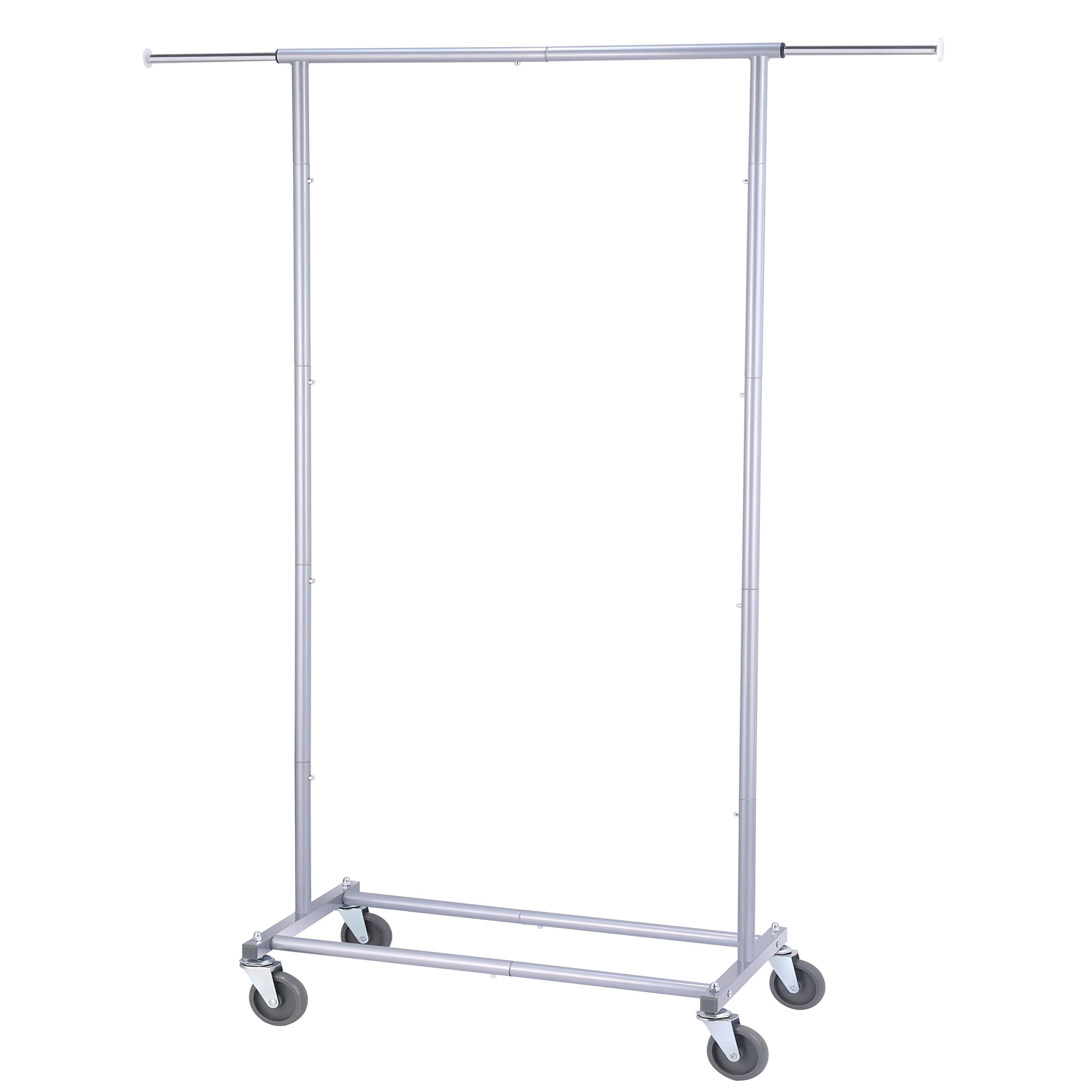 Simple Trending Standard Rod stender appendiabiti nero con ruote