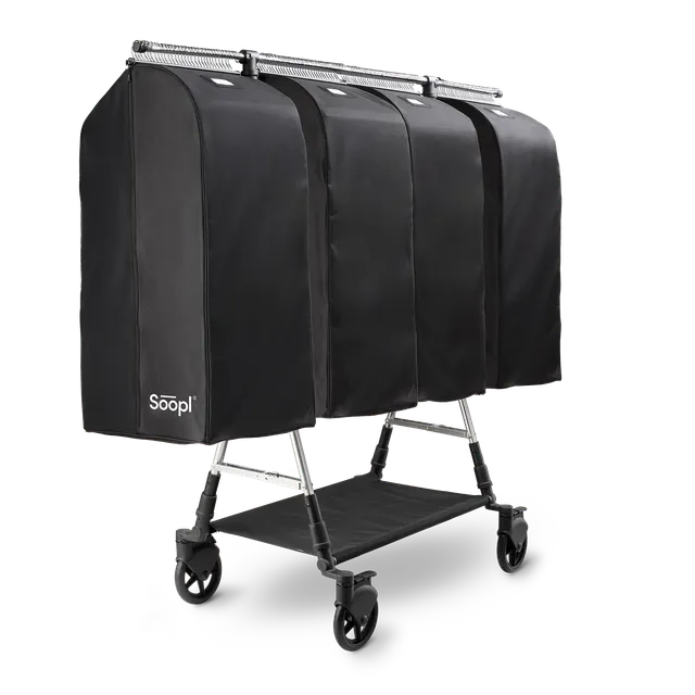 Soopl Fashion Trolley set trolley + 4 borse medie antipolvere