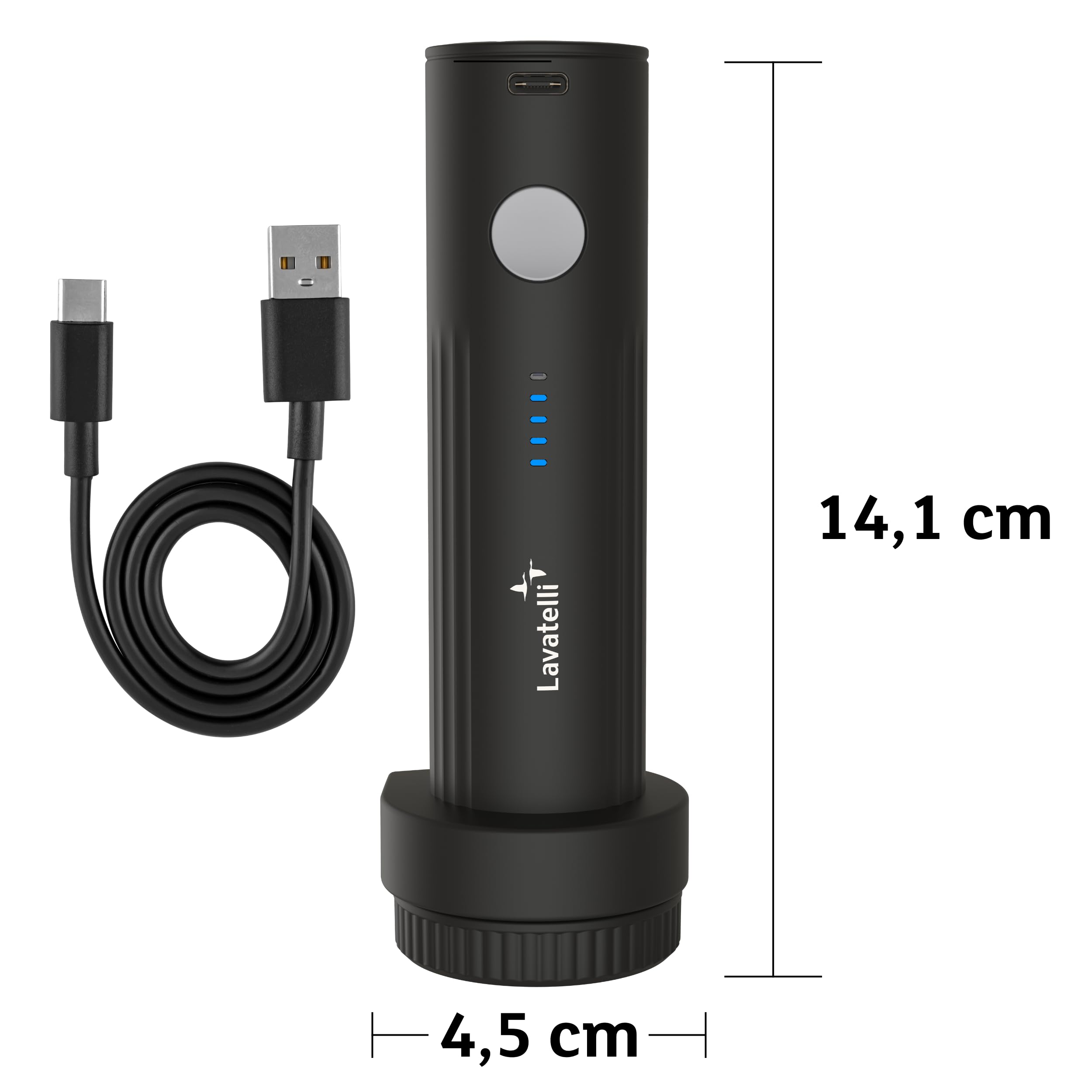 Lavatelli Vac-U-Bag Zaino Sottovuoto 40x30x20 Pompa USB-C