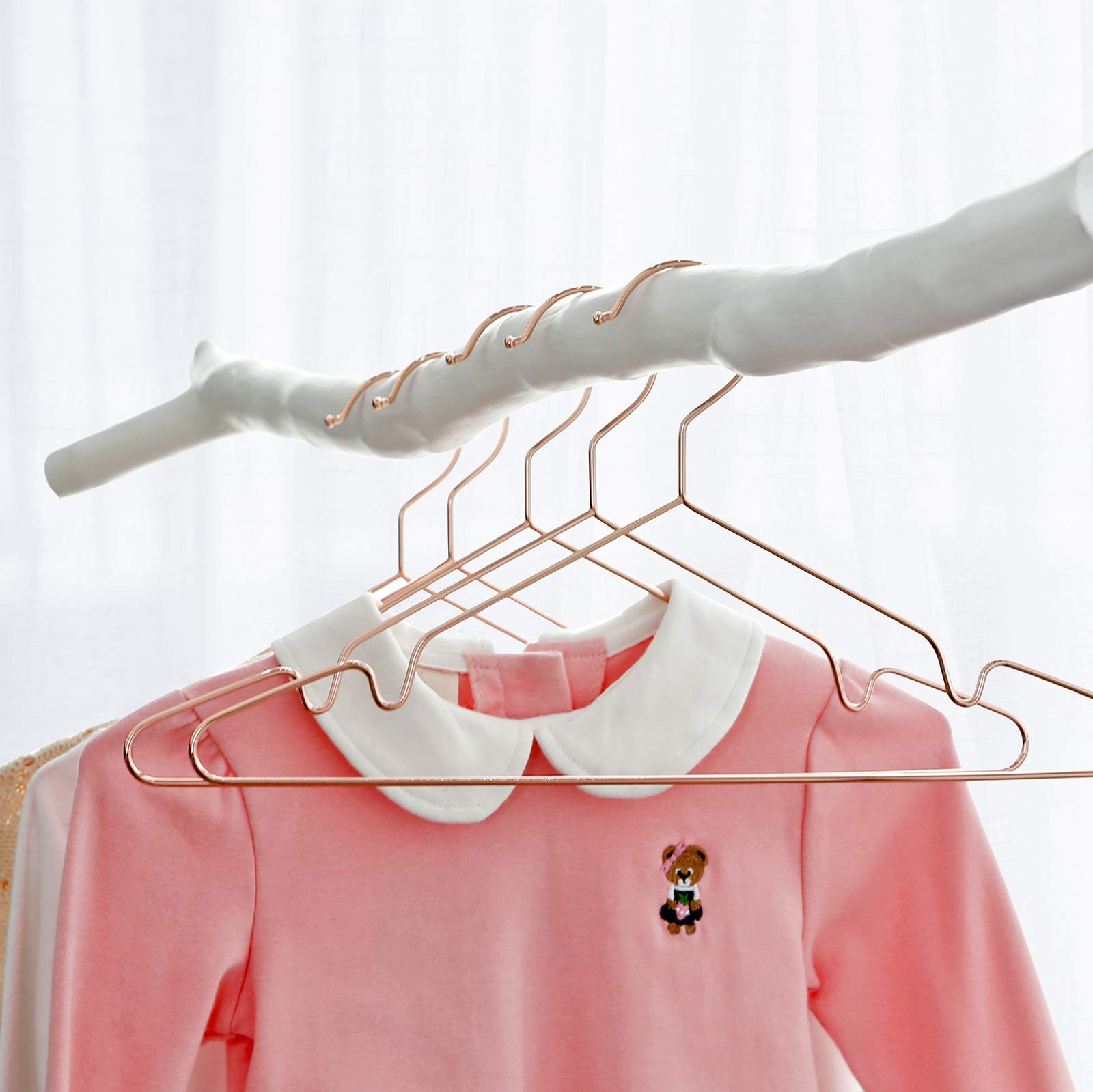 Songmics CRI45R-20 Grucce Bambini Oro Rosa 20 Pezzi