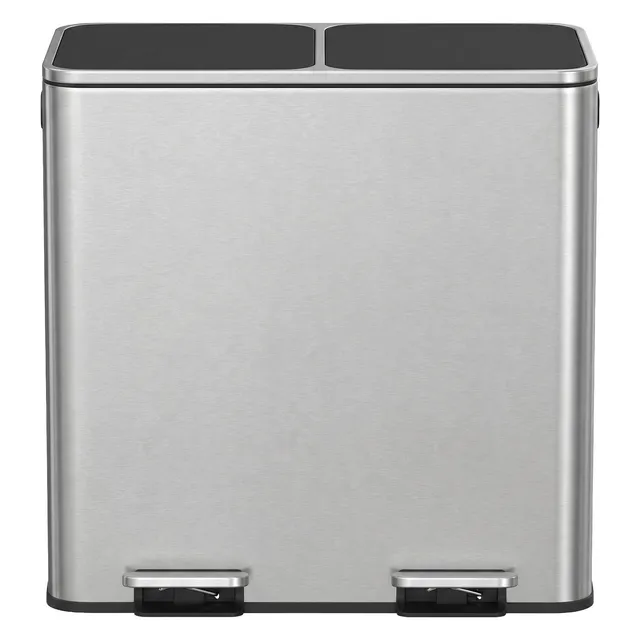 Songmics Pattumiera Cucina Doppia 2x40 L Ermetica