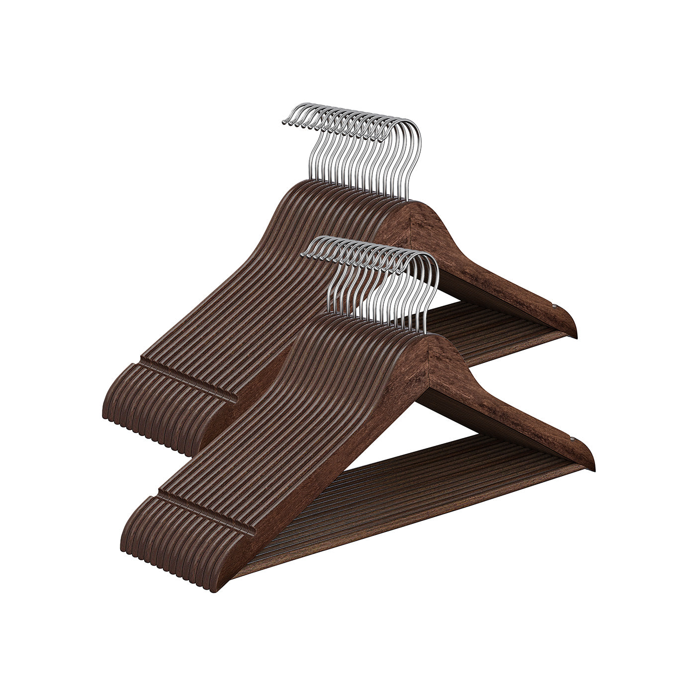 Songmics Grucce Legno 20 Pezzi Gancio Girevole