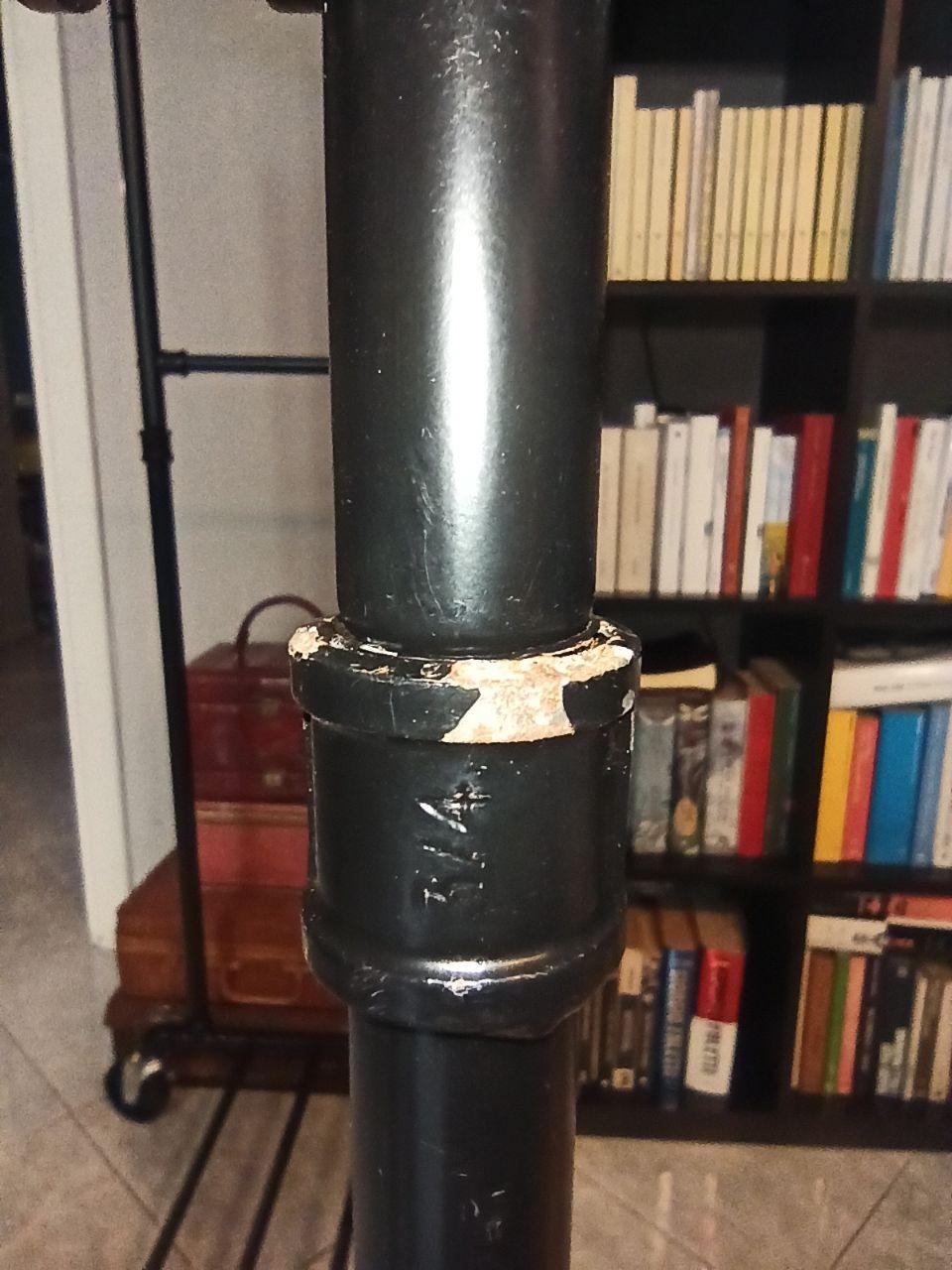 Songmics HSR60B stand appendiabiti doppia barra nero 110 kg