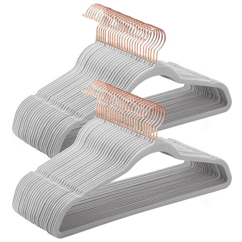 Songmics CRF026G50 grucce velluto 41,5 cm 50 pezzi