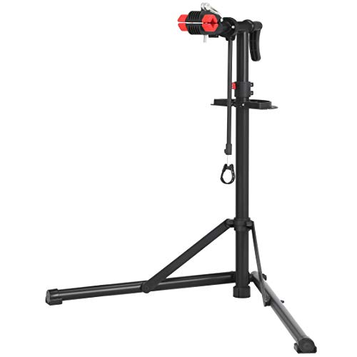Songmics Supporto Riparazione Bici Officina Acciaio 25 kg