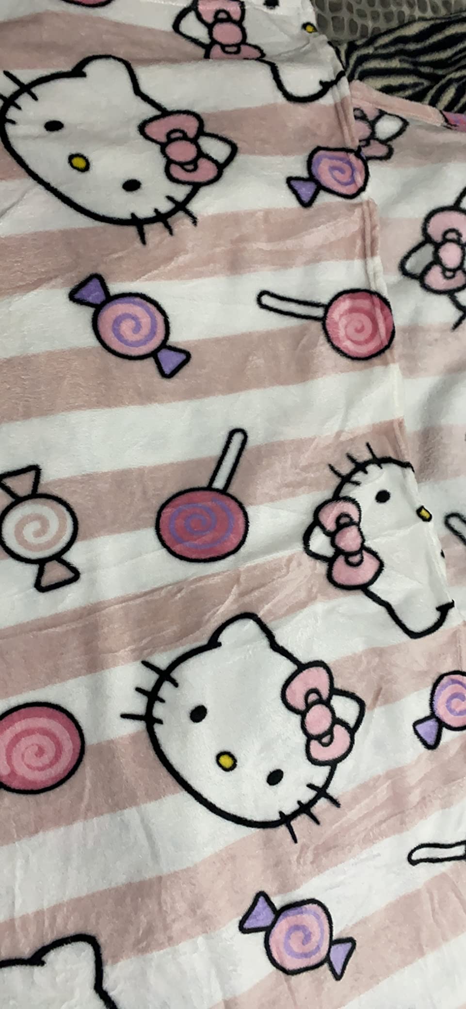 Kanguru Hello Kitty plaid pile rosa 130x170 cm