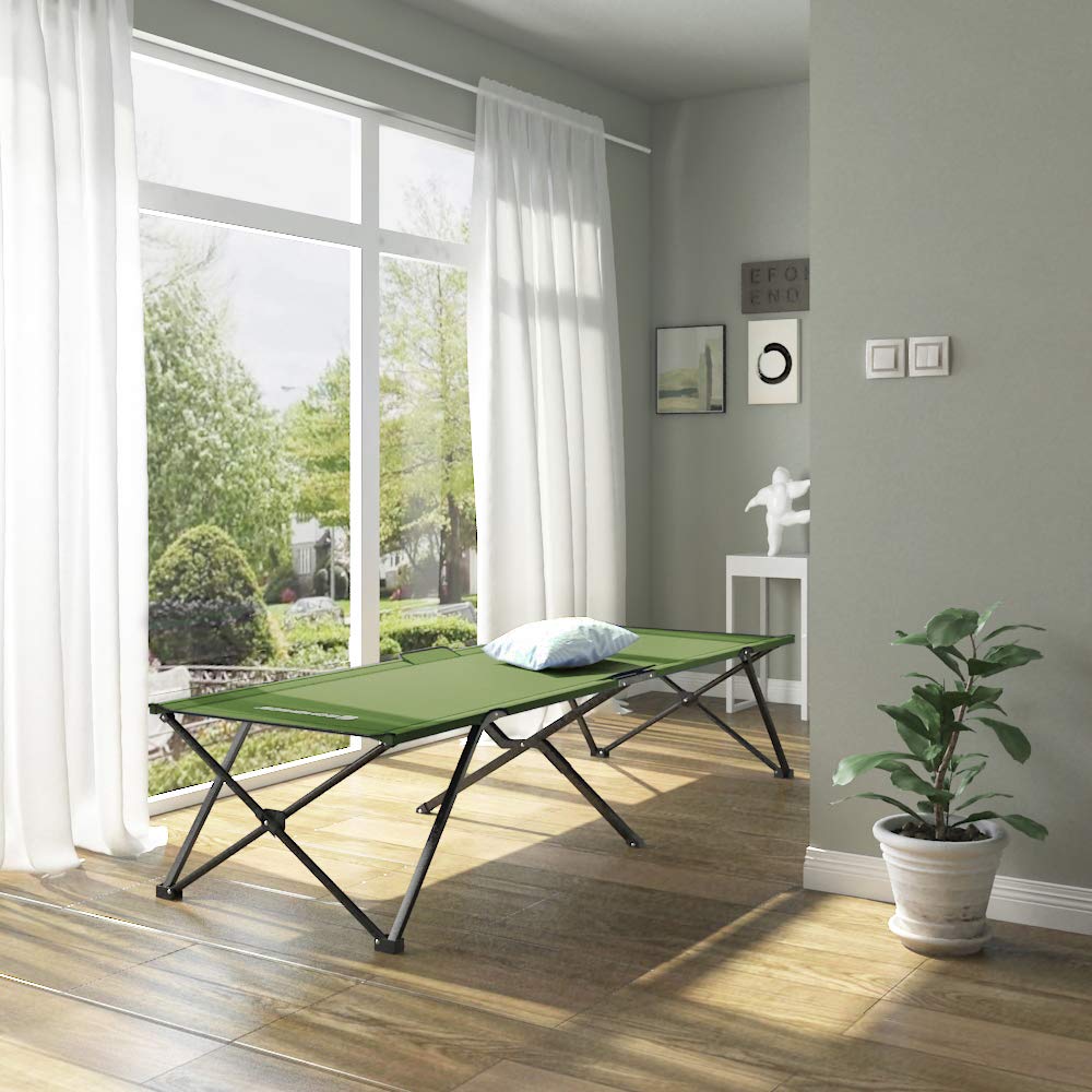 Songmics Brandina Campeggio Pieghevole Letto Ospiti 110 kg Oxford