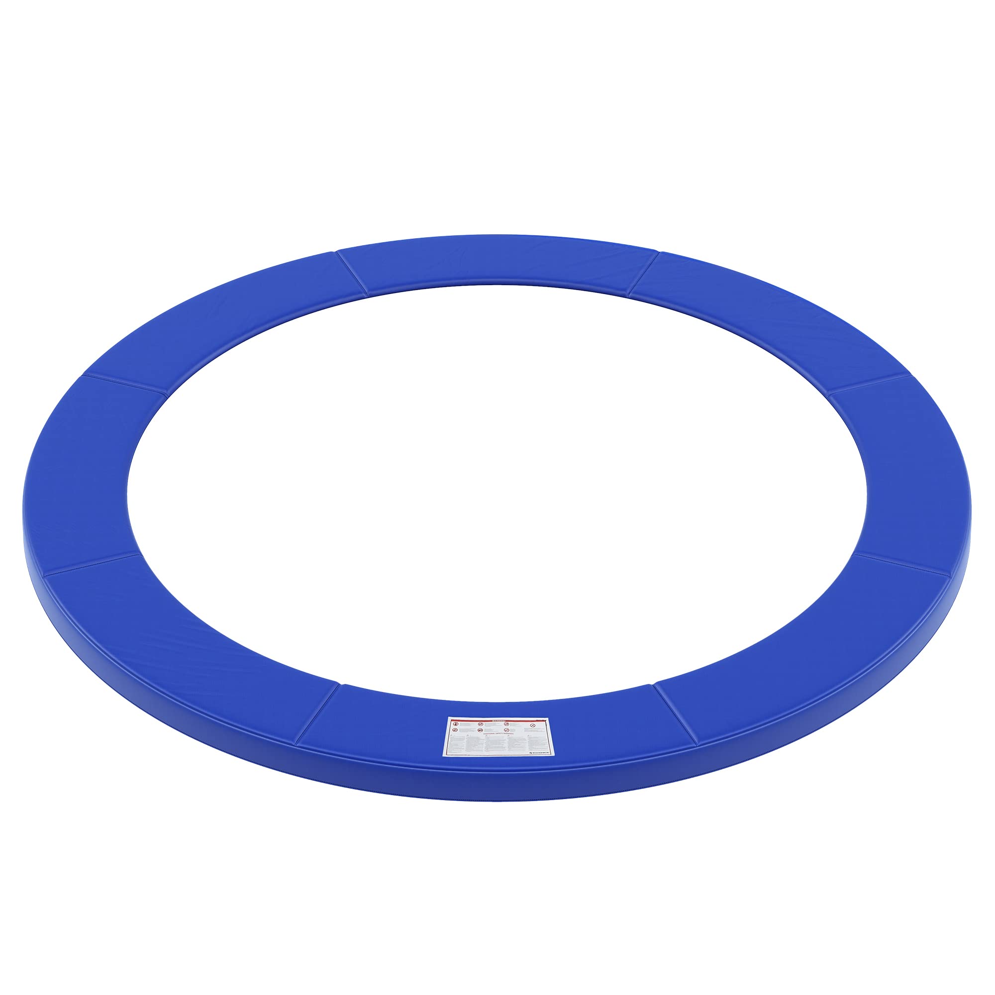 Songmics protezione trampolino 305 cm blu antistrappo UV