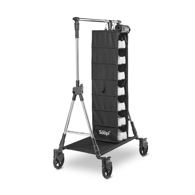 Soopl Fashion Trolley Borsa Scarpe 7 Paia con Ganci