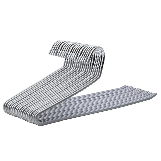 Songmics CRI04G-20 grucce metallo pantaloni set 20 grigio 38 cm