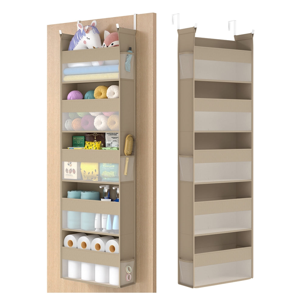 Songmics Organizer da Porta 5 Tasche in Tessuto