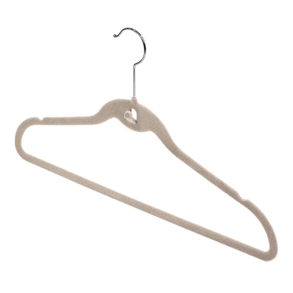 Domopak Living appendiabiti beige 3 pezzi 42 cm antiscivolo