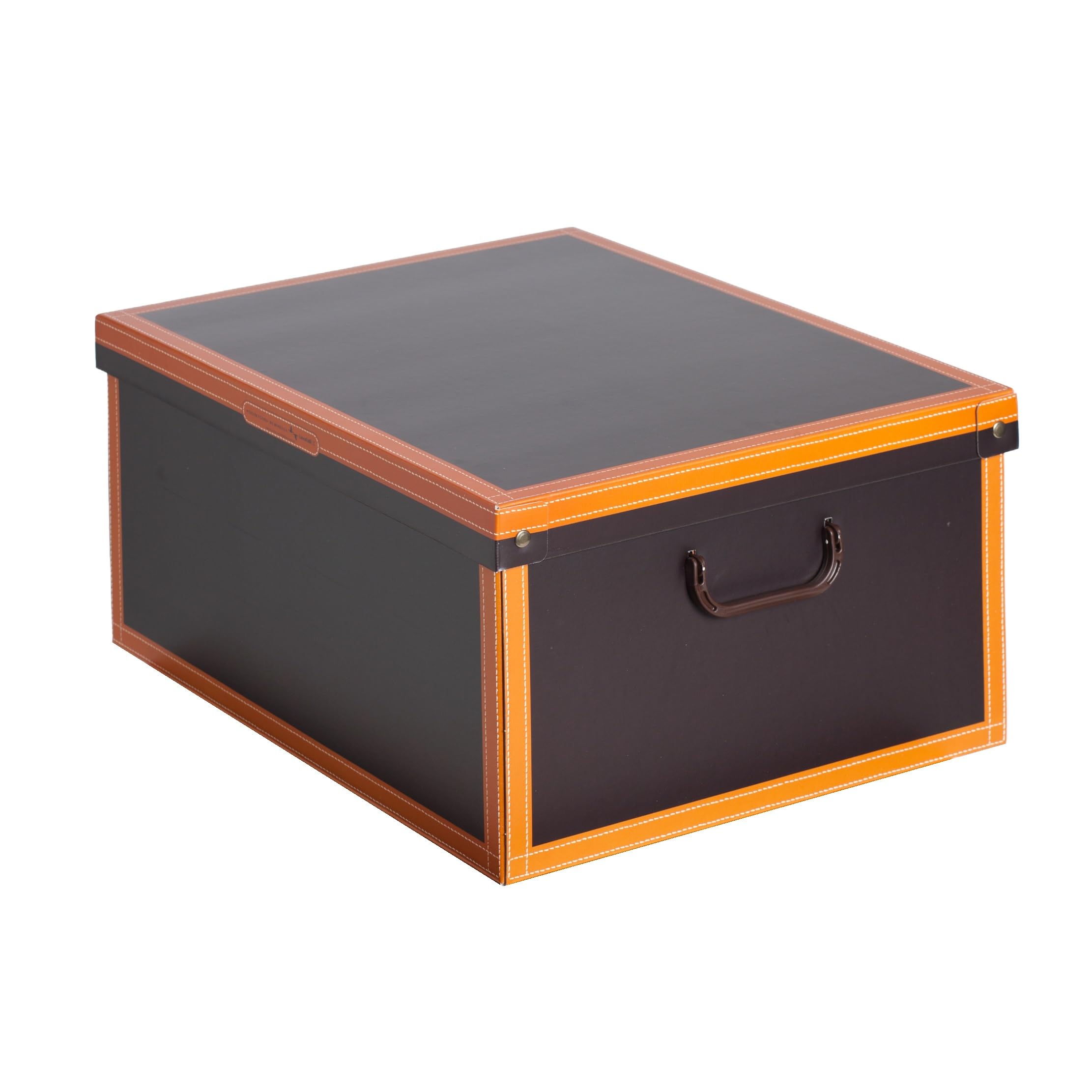 Lavatelli Scatola armadio Grande Cuoio 50x40x25 cartone