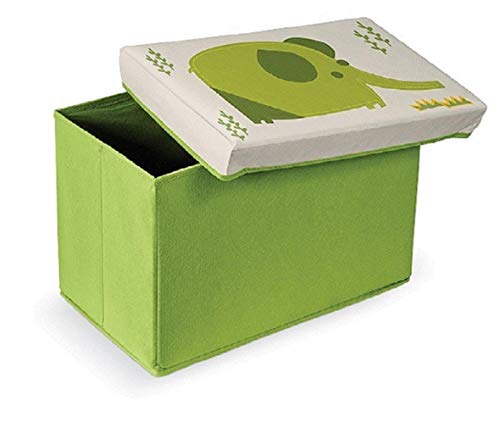 Domopak Living Portagiochi Scatola Elefante 49x31x31 cm Seduta