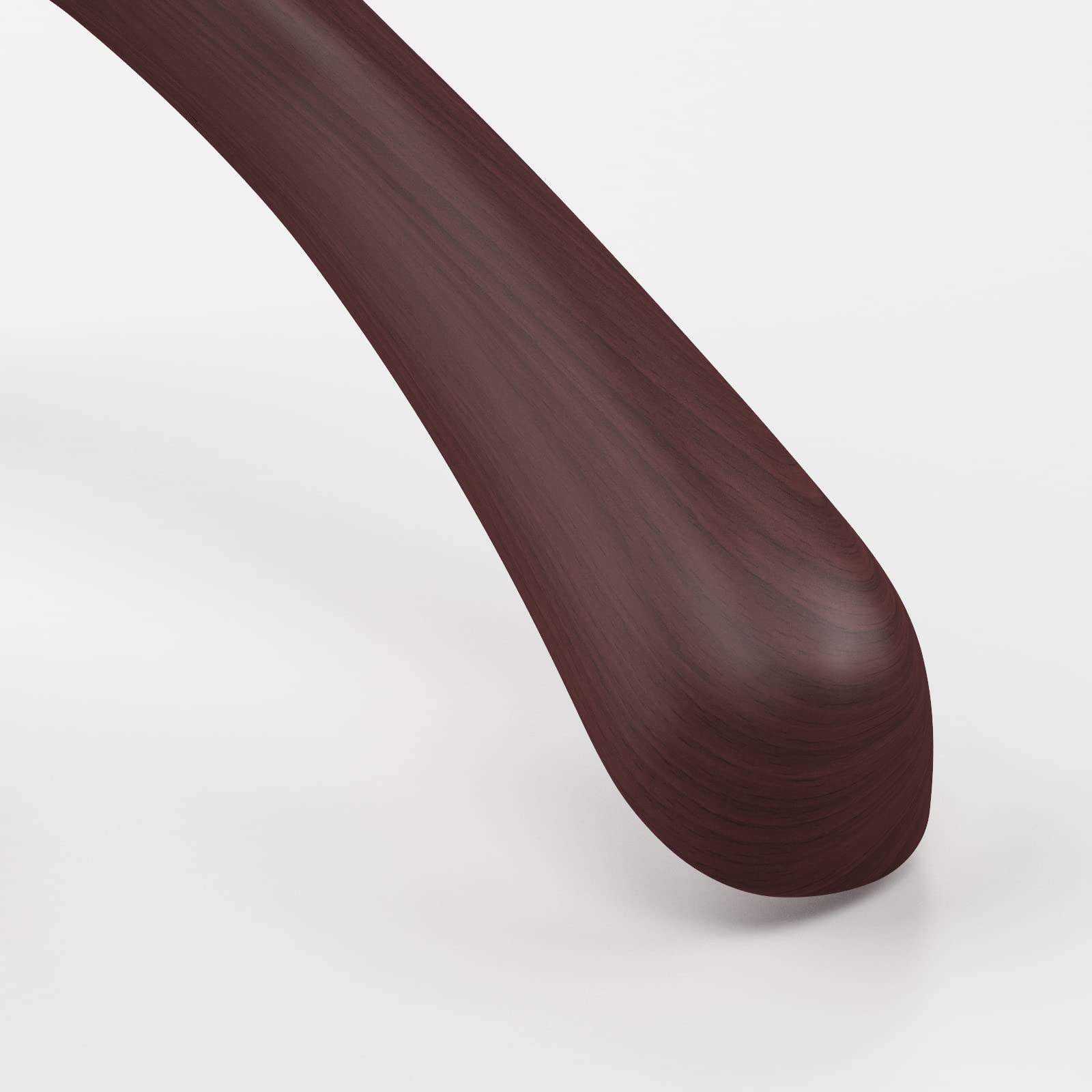 Mainetti Linea Legno gruccia cappotti 46cm noce 5 pezzi