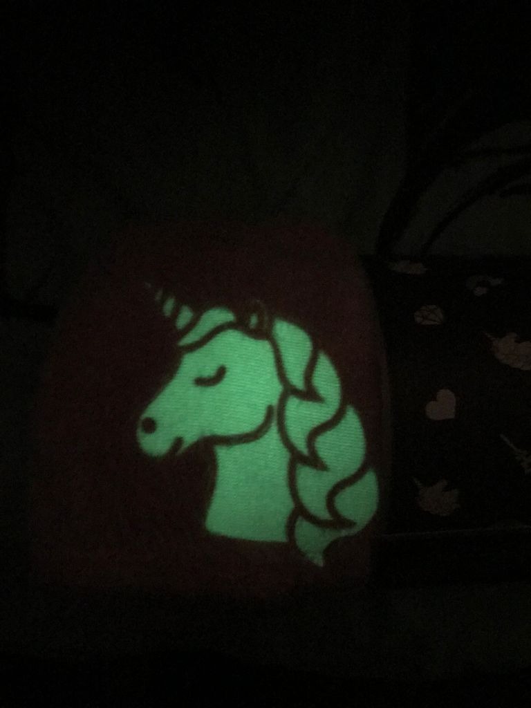 Lavatelli Kanguru Glow plaid pile 130x150 cm rosa unicorno fluo