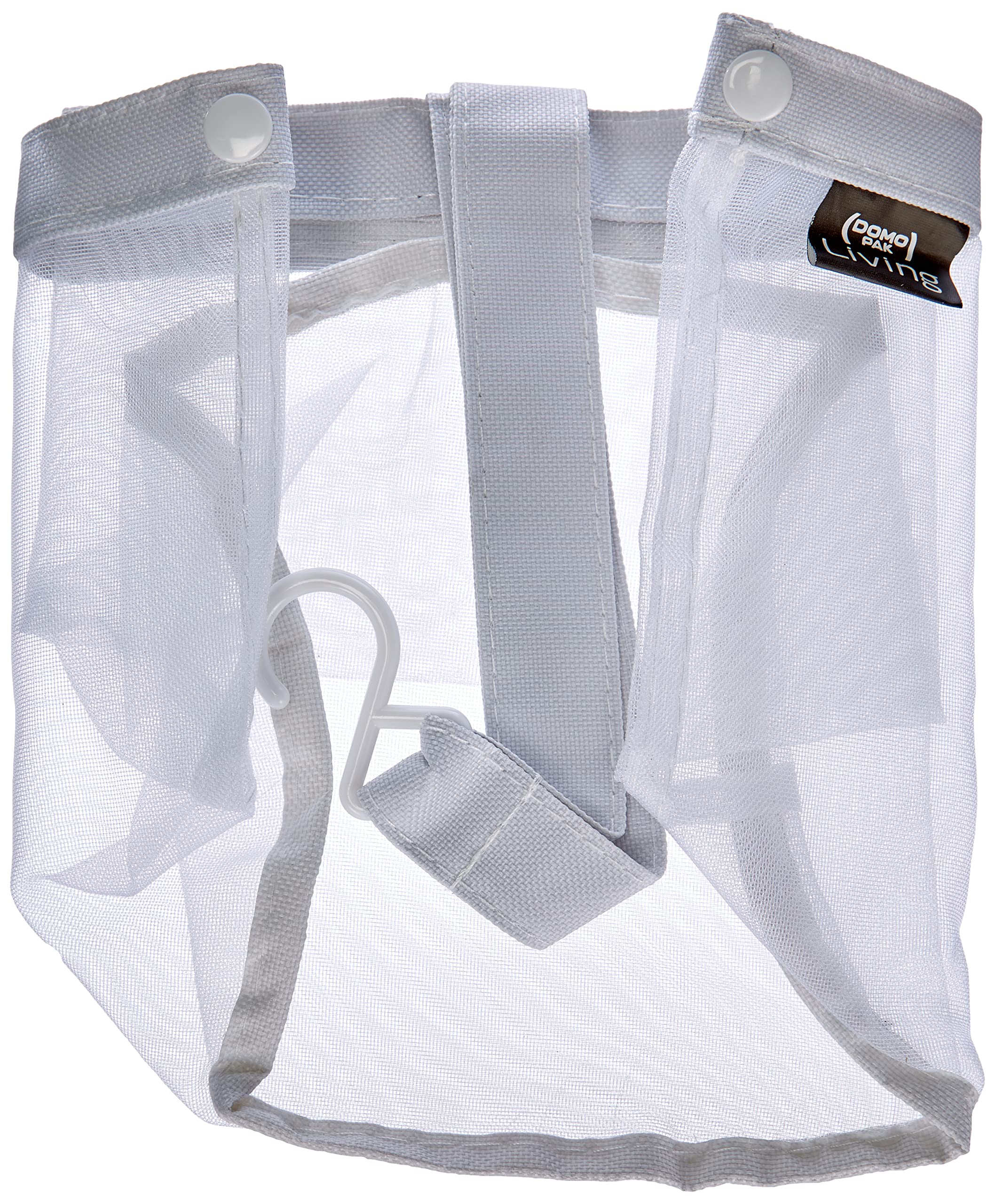 Domopak Living Cestino Portamollette Bianco con 20 Mollette