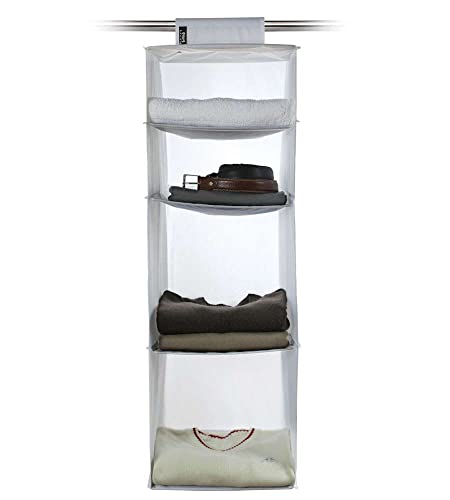 Domopak Living portatutto 4 scomparti bianco 33x33x103 cm