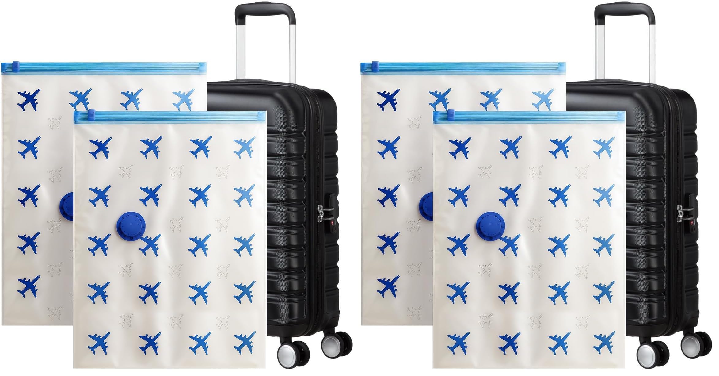 Lavatelli Vac-U 40x60 sacchetti sottovuoto viaggio 2 pezzi