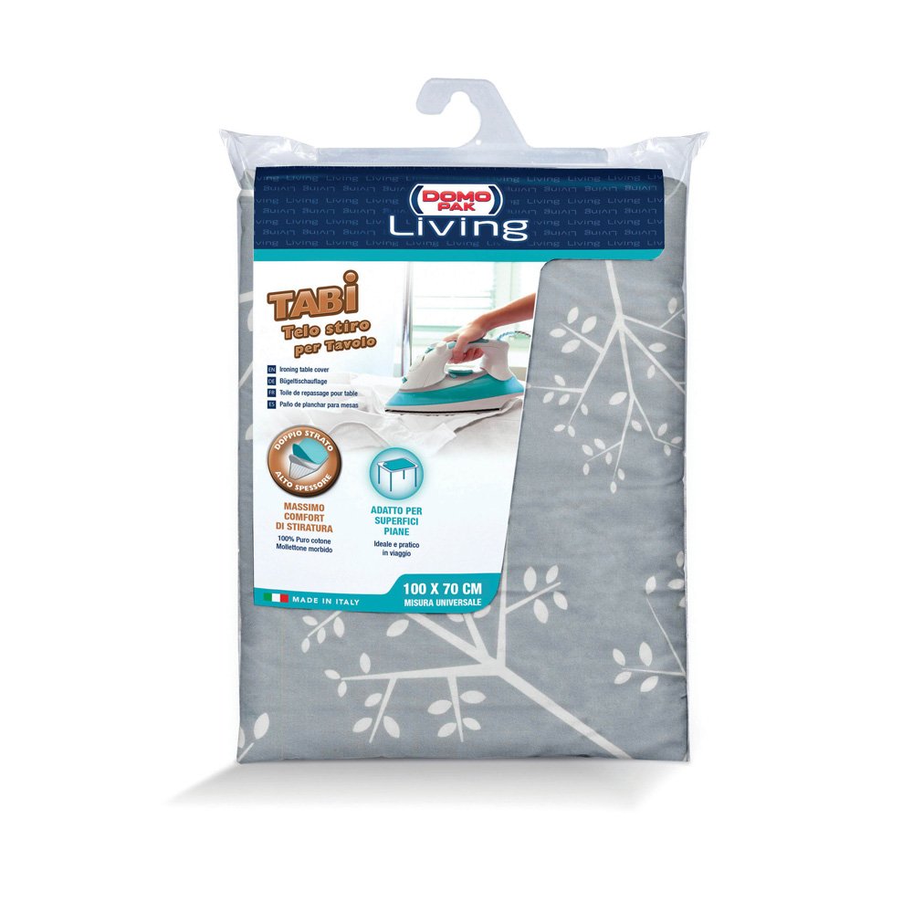 DOMO PAK LIVING Telo Stiro Tavolo 100x70 cm cotone