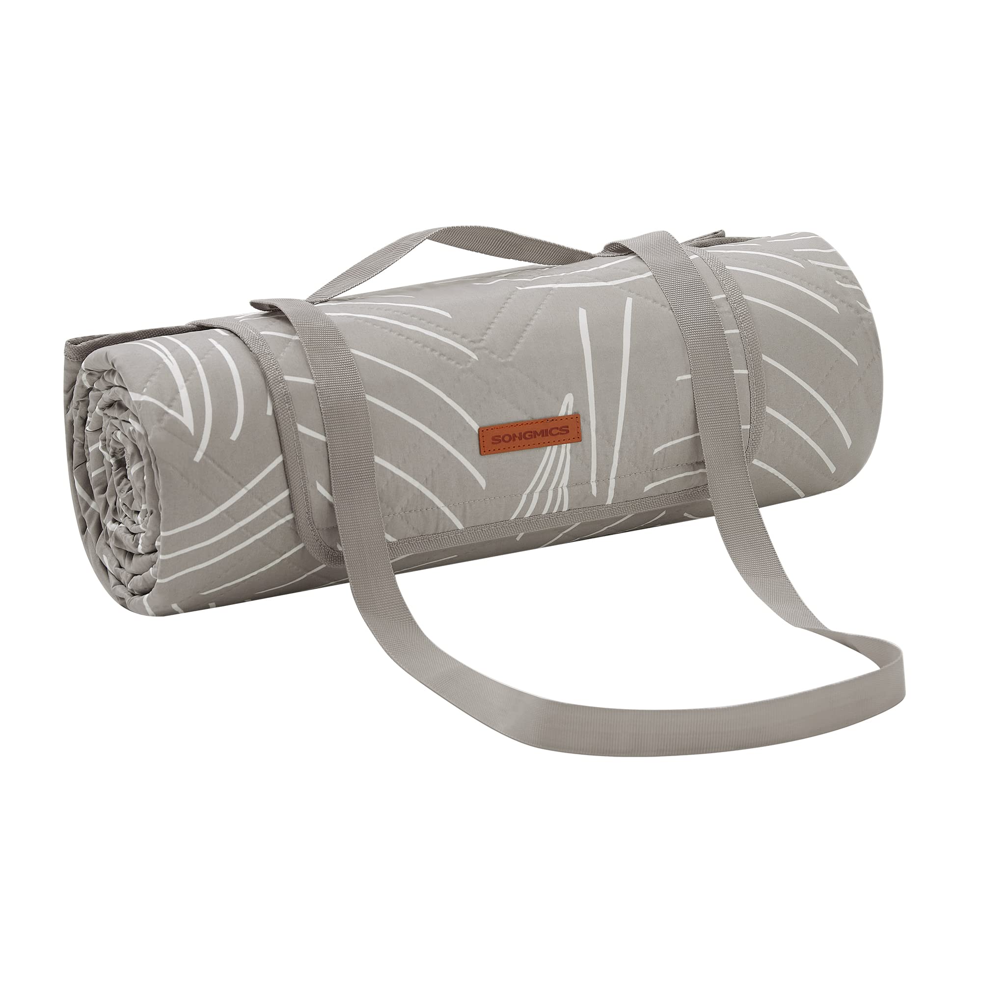 Songmics GCM010B02 Coperta Picnic Beige 200x200 cm 4 Strati