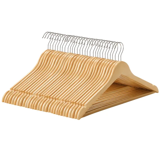 Songmics CRW031NL Grucce Legno Naturale 30 Pezzi Antiscivolo