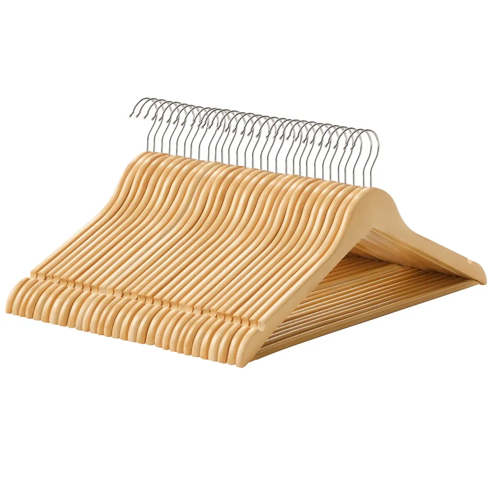 Songmics CRW031NL Grucce Legno Naturale 30 Pezzi Antiscivolo