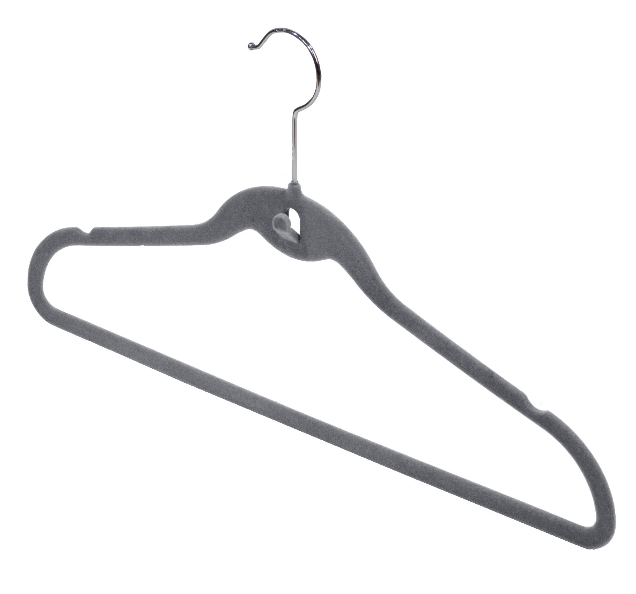 Domopak Living Appendiabiti Antiscivolo Grucce Grigio 3 Pezzi