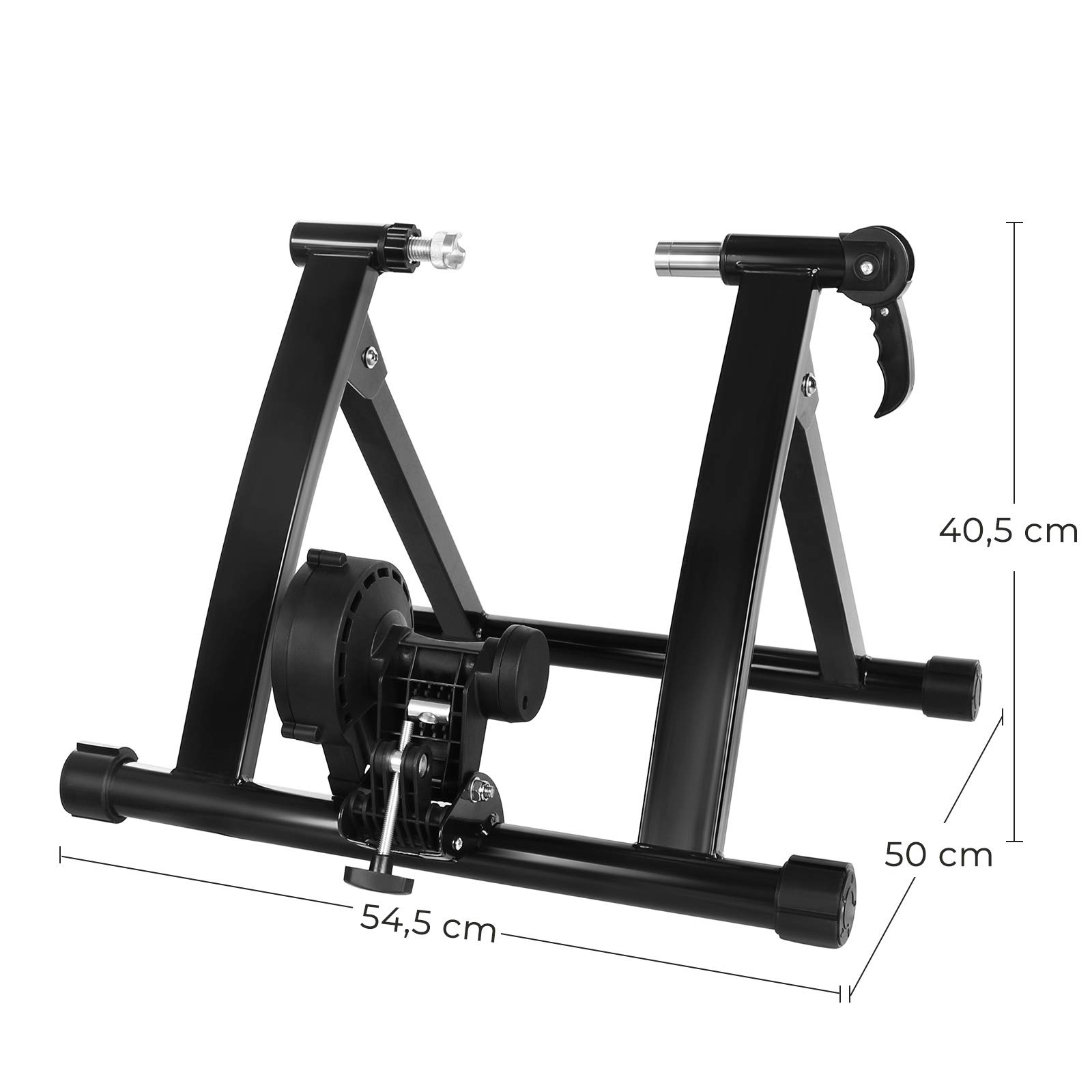 Songmics SBT003B01 rullo bici magnetico nero 6 resistenze