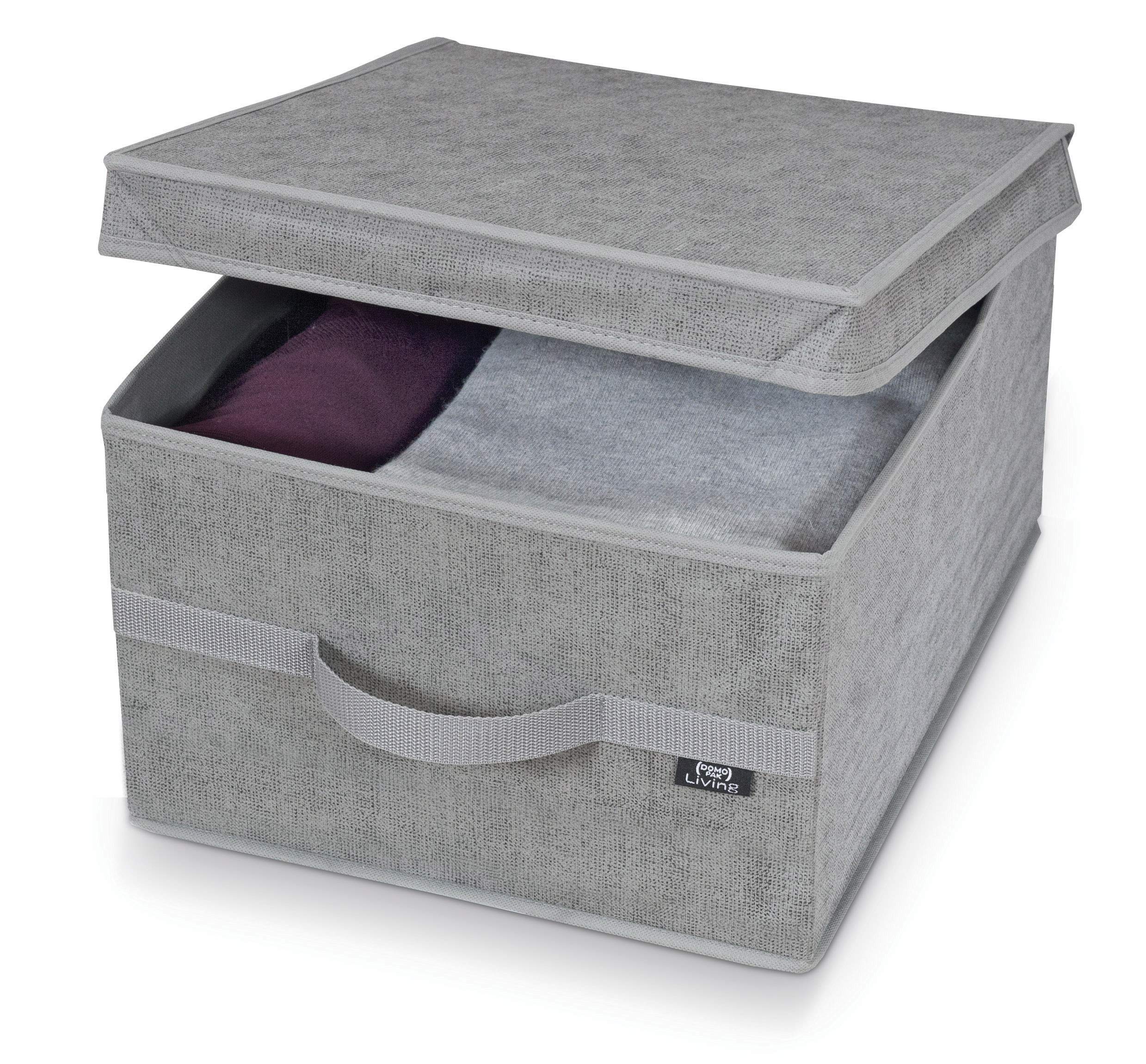 Domopak Living scatola guardaroba grigio 38x50x24 cm