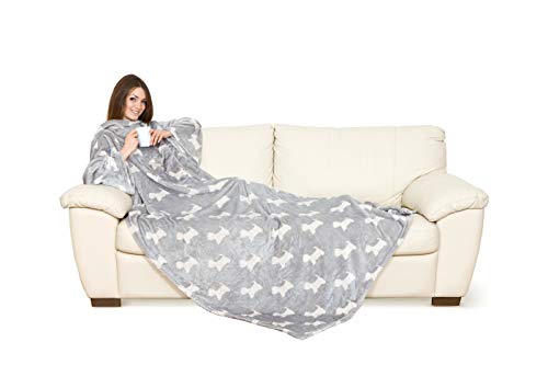 Kanguru Deluxe Pop coperta con maniche microfibra con tasca