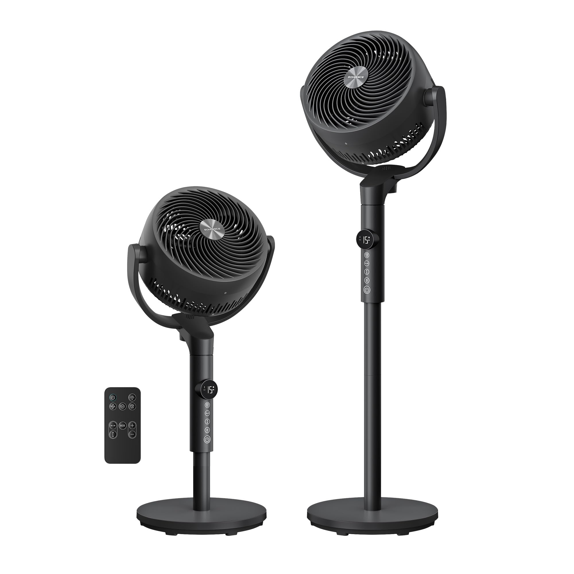 Songmics XFC002B1EU ventilatore piantana nero 20 dB