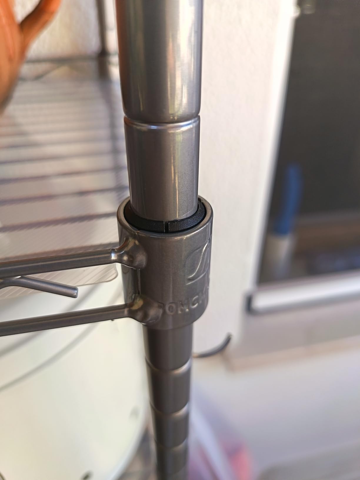 Songmics LGR116E01 scaffale metallo argento 6 ripiani 40x30
