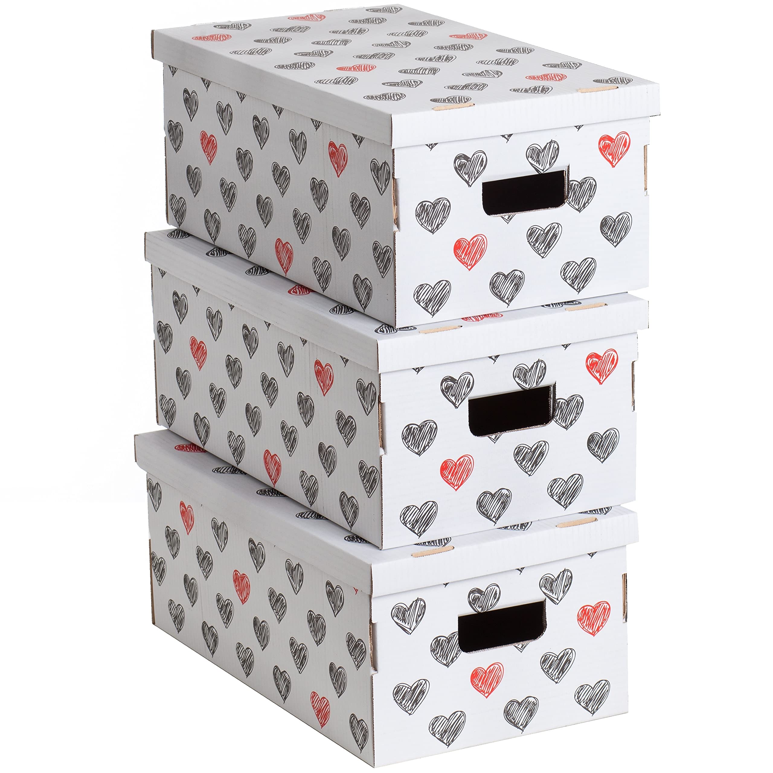 Lavatelli Basic set 3 scatole Love 29x51x20 cm