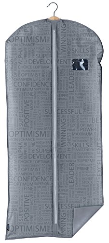 Domo Pak Urban Custodia Cappotti 60x135 cm Grigia Antipolvere