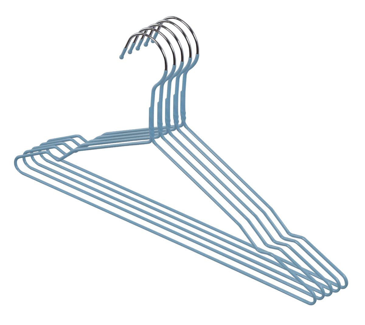 Domopak appendiabiti antiscivolo 40 cm set 5 pezzi