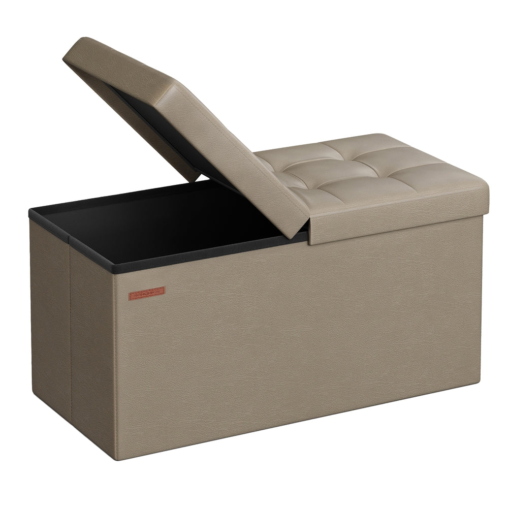 SONGMICS Mazie ULSF030K01 Pouf Contenitore Marrone