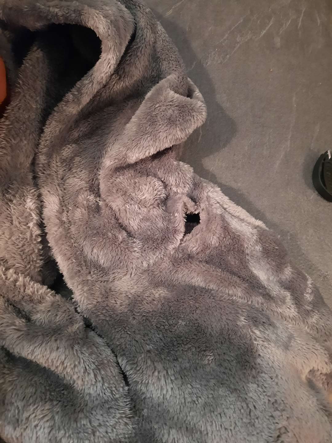 Kanguru Kangurone Fluffi felpone con maniche grigio