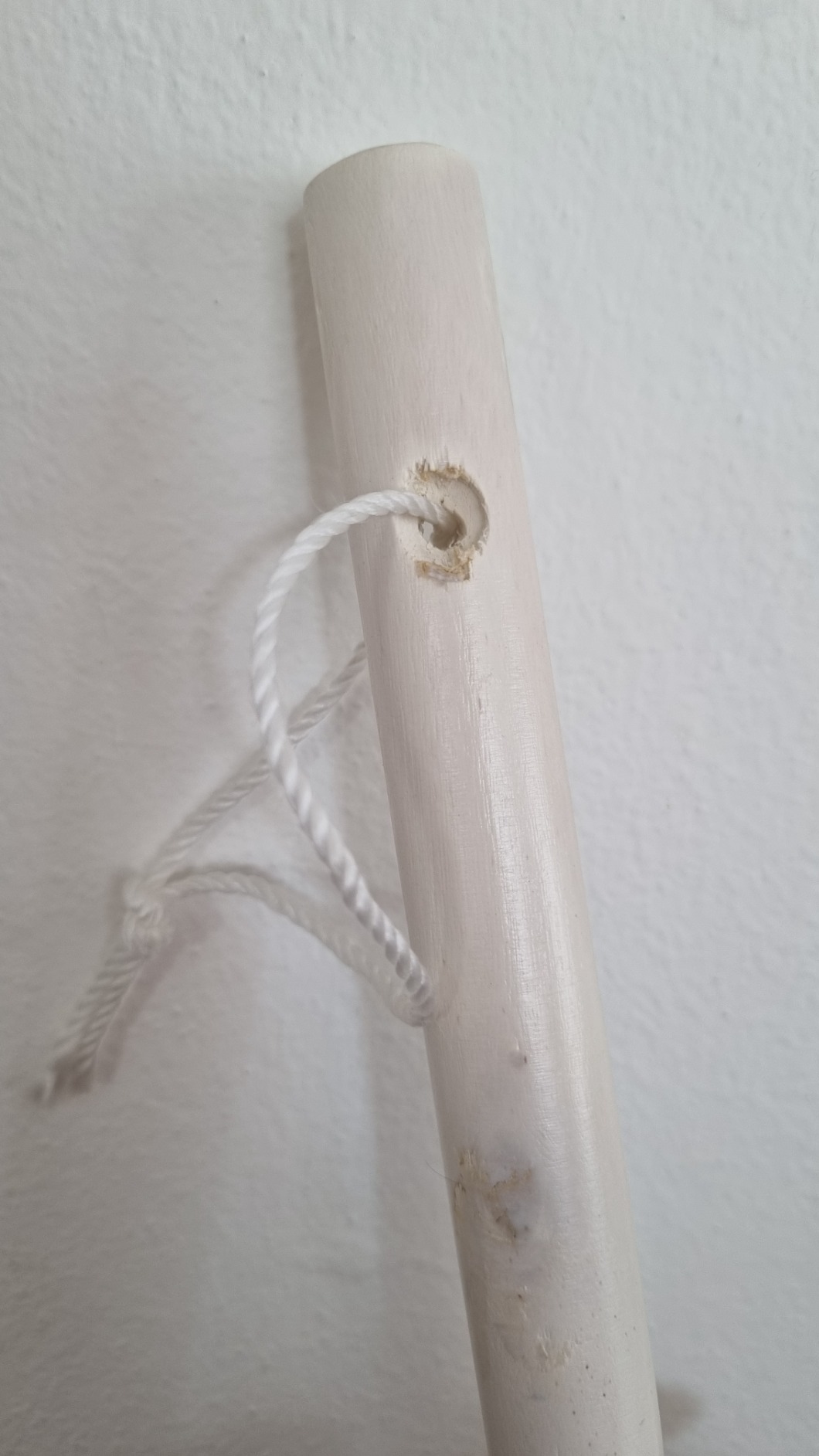 Domopak Living Asta Appendiabiti Legno Chiaro con Gancio