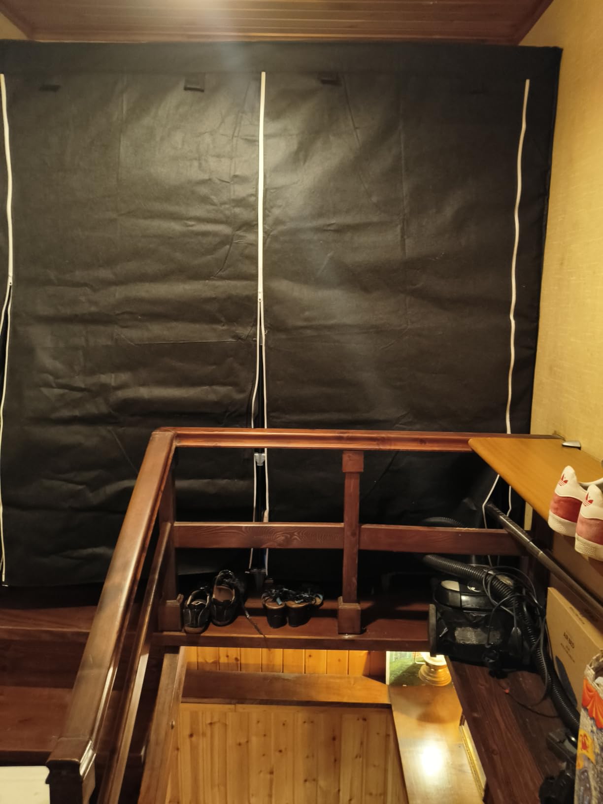 Songmics RYG094B02 guardaroba nero 45x170x167 cm