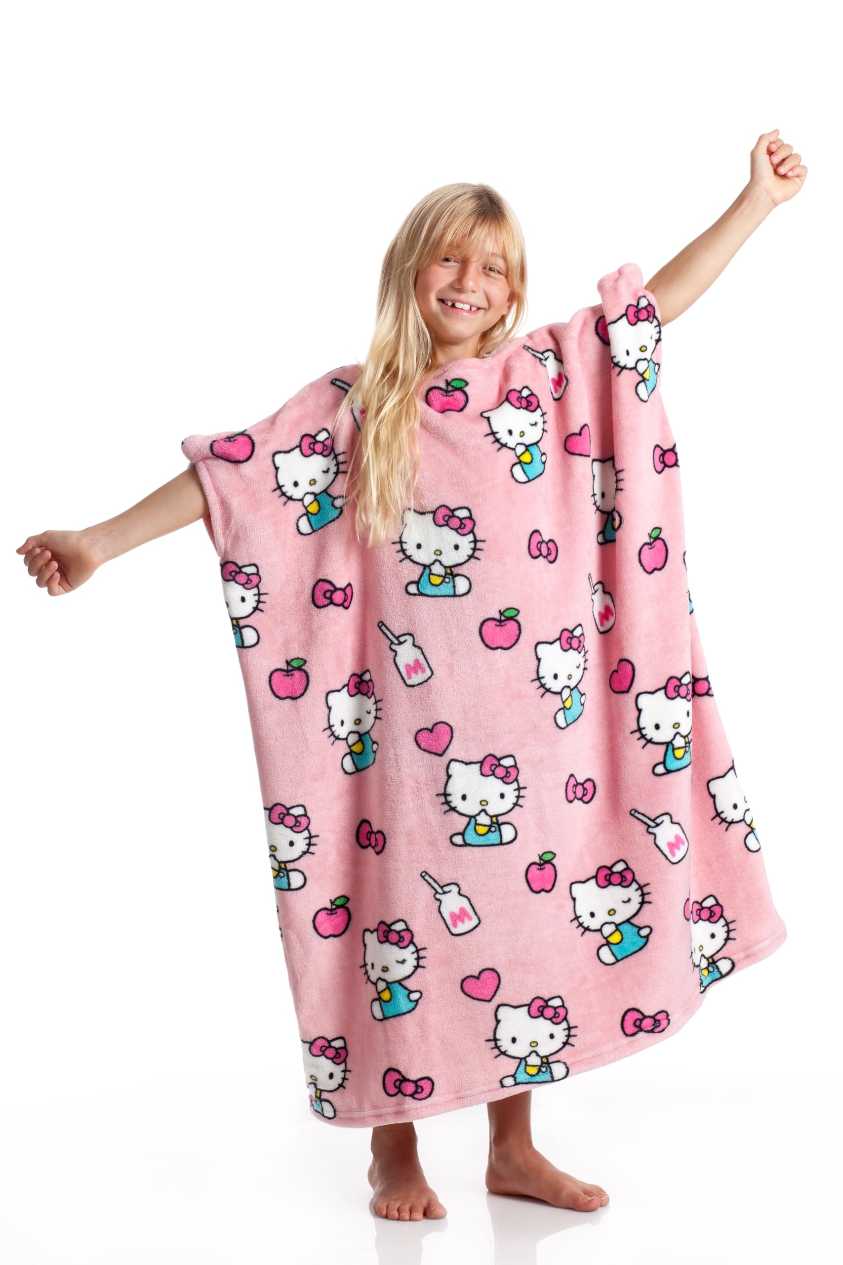 Lavatelli Kanguru coperta pile indossabile Hello Kitty 80x90 cm