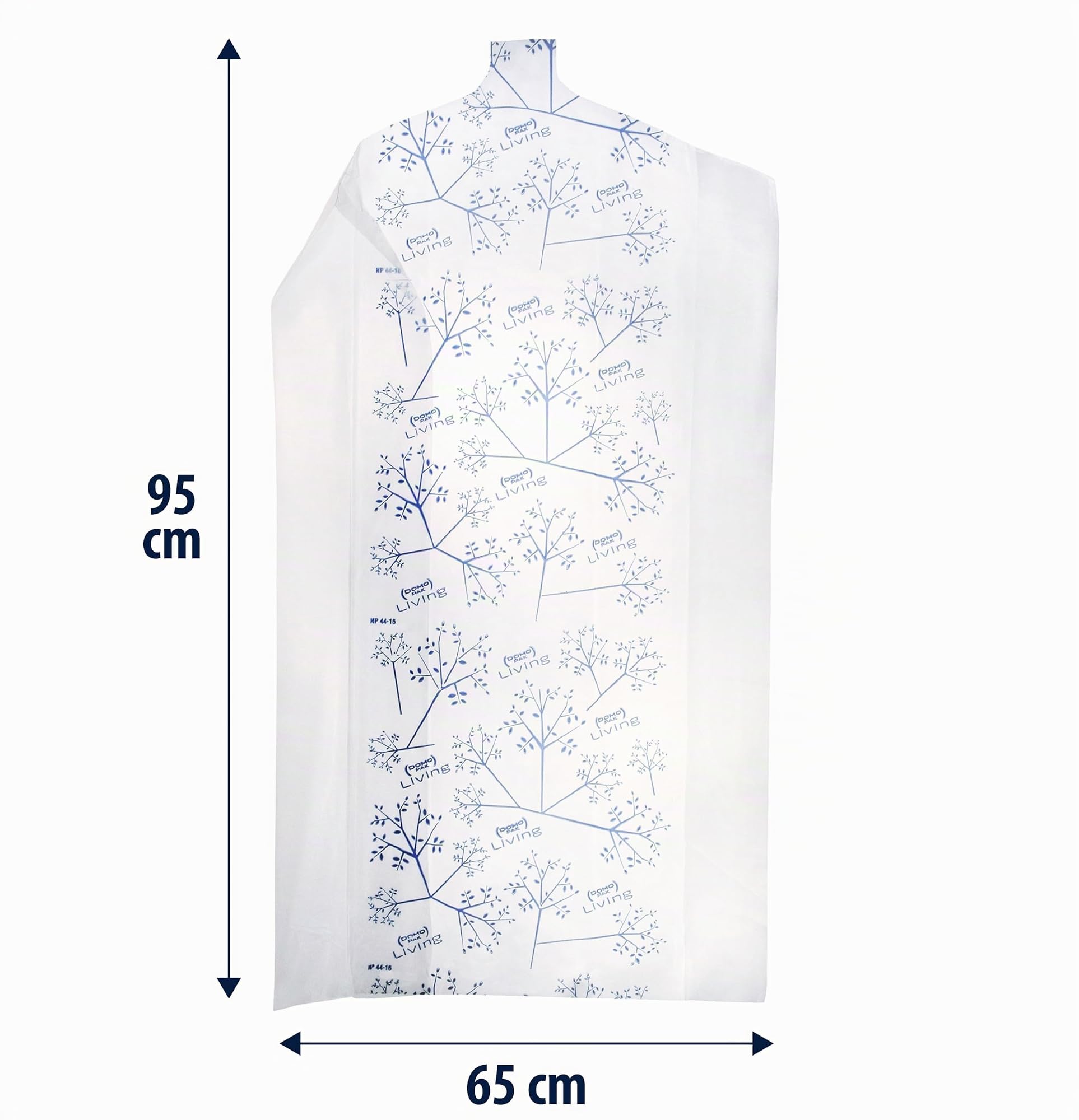 Domo Pak copriabiti antipolvere lavanda 65x95 cm 4 pezzi
