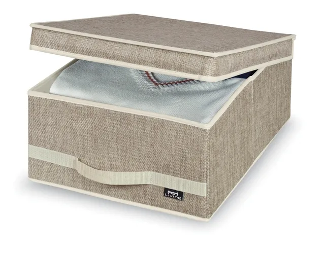 Domo Pak Maison Scatola Guardaroba Medium 35x45x18 Lino