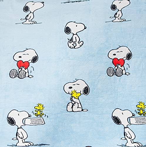 Lavatelli Kanguru Snoopy plaid singolo 130x230 cm grigio