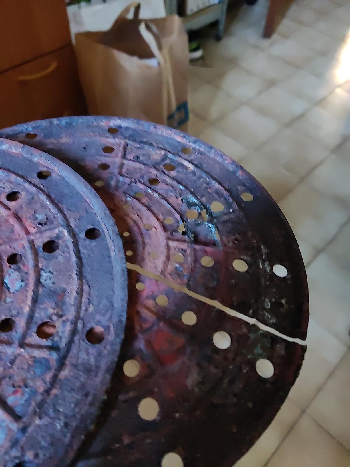 Lavatelli Tuka Maxi Piastra Termica Gas 20 cm Acciaio
