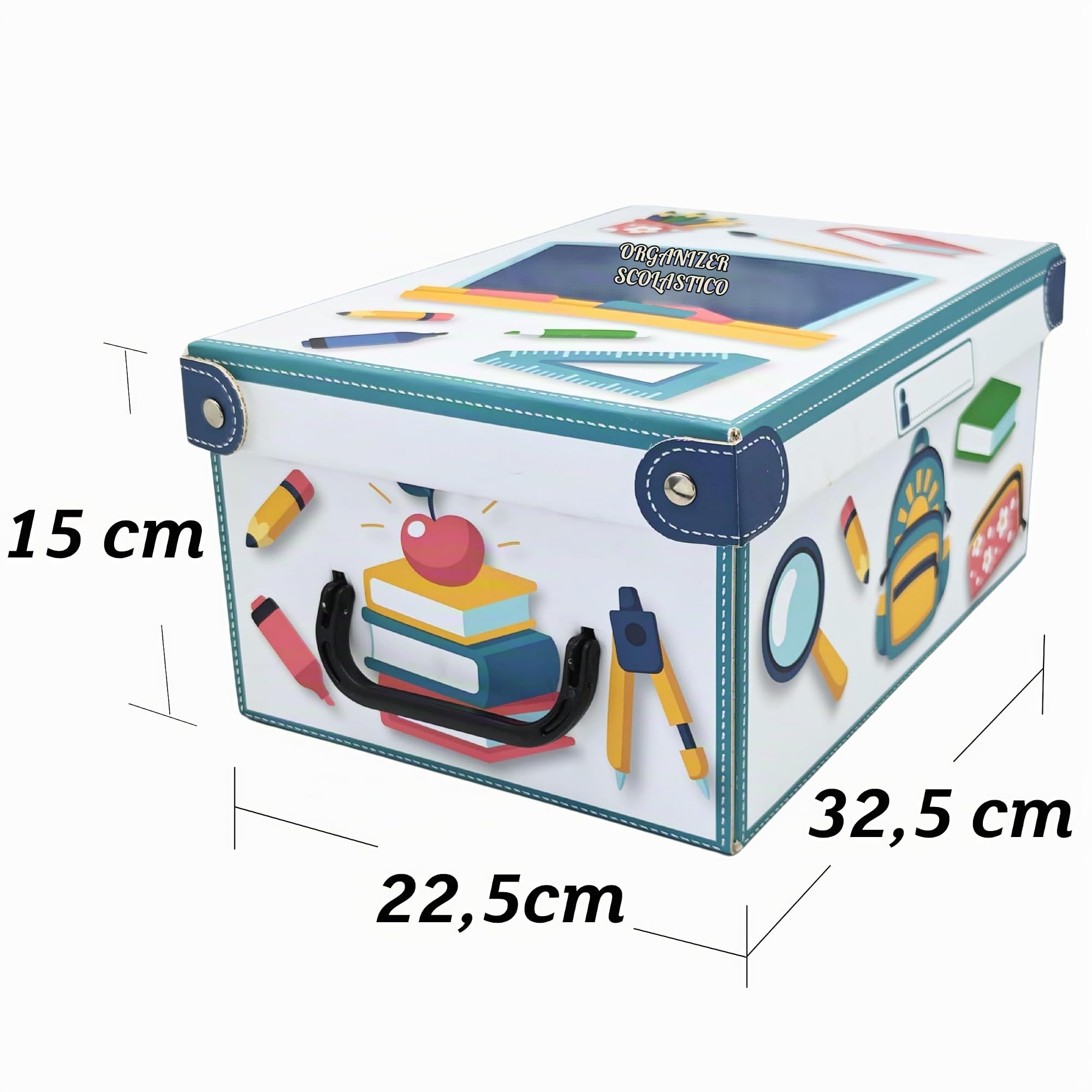 Lavatelli Back to School Organizer Scuola 32x22,5x15 cm A4